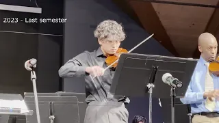 10 years of Violin progression (non prodigy)