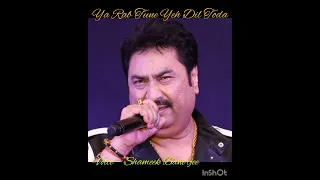 Ya Rab Tune Yeh Dil - Original voice Kumar sanu cover Shameek Banerjee .
