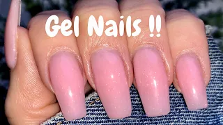 Gel Nail Extensions with Tips | Beginner Friendly Tutorial 🌸