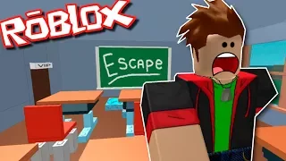 ПОБЕГ из Плохой ШКОЛЫ и злой Bad Учитель Roblox Приключение мультик игра для детей