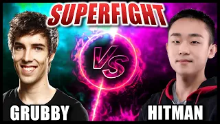 Grubby | WC3 | SUPERFIGHT vs Hitman - Blade + HH??