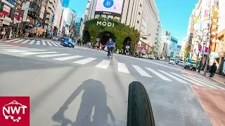 Tokyo Downtown Shibuya Bike Ride POV 4K