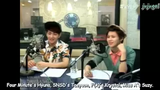 [ENG] 130502 SHINee's Fun Rankings on JYH Radio Pt 1/2