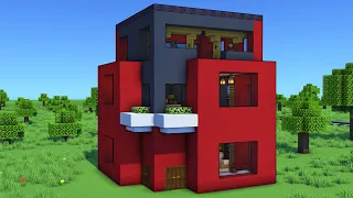 EASY MODERN HOUSE IN MINECRAFT