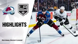 Лос-Анджелес - Колорадо / NHL Highlights | Avalanche @ Kings 2/22/20