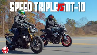 Is it FINALLY time to upgrade my MT-10?! | 2022 Triumph Speed Triple RS vs 2019 Yamaha MT10