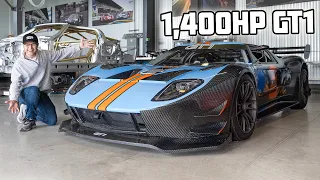 FIRST LOOK AT THE NEW V8-POWERED GT1! *INSIDE PRODUCTION LINE*