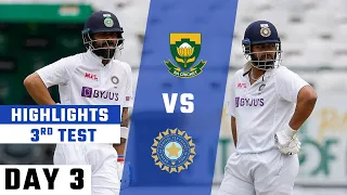 SA Vs IND 3rd Test Day 3 | FULL MATCH HIGHLIGHTS | VIRAT, PANT