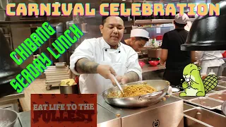 Carnival Celebration - Chibang - Sea Day Lunch - 1/27/2023