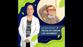 ¿A qué edad dejan de crecer los hombres? y a que edad dejamos de crecer.