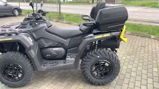 CAN AM OUTLANDER MAX 1000 XT-P 2023 walk arround