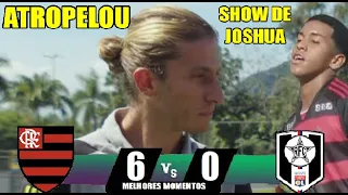 MELHORES MOMENTOS | FLAMENGO 6x0 RESENDE | FLA DE FILIPE LUÍS ATROPELA D NOVO COPA RIO SUB-17 JOSHUA