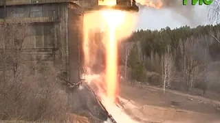 Испытания ракетного двигателя РД-107А успешно прошли в Самарской области