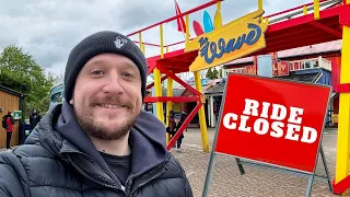 Drayton Manor's New Ride BROKEN?!