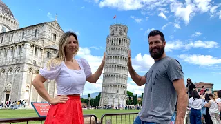 TUSCANY IS INCREDIBLE! SURPRISE ON THE ROAD AND EXPLORING PISA / VAN LIFE ITALY