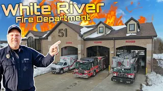 INSIDE White River Fire Department Station 51 | Station Cribs