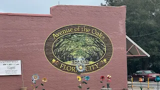 Our Tour of Floral City, Florida | Avenue of the Oaks on Orange Ave in Floral City, FL | Floral Park