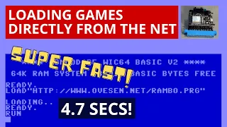 The WiC 64! - Loading games directly from the Internet super fast - Building and testing