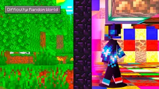 MINECRAFT AMMO BUTUN DUNYO RANDOM BLOCKLAR / GRONT MINECRAFT LETSPLAY