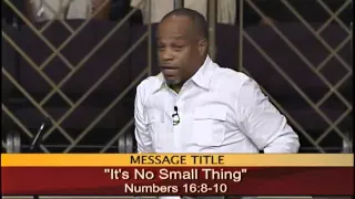 "It's No Small Thing" Pastor John K. Jenkins Sr. (Awesome Sermon)