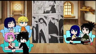 boruto parent + himawari + shikamaru react to boruto two blue vortex ch-4 || #boruto || #naruto ||