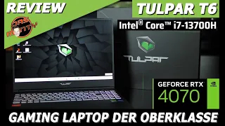 Tulpar T6 - Der Oberklasse-Laptop mit Nvidia RTX 4070 + Intel 13700H im Test | DasMonty