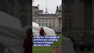 Extinction Rebellion protest in Paris and Berlin