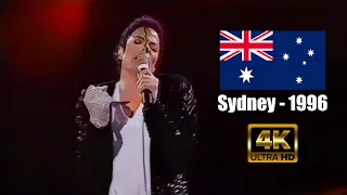 Michael Jackson | Billie Jean Sydney November 16th, 1996 (4K60FPS)