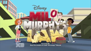 Заставка из мультфильма ''Закон Майло Мёрфи'' Disney XD