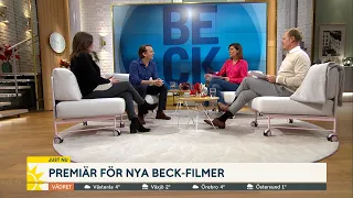 Nu kommer nya Beck-filmer: ”Fallen bottnar i familjetragedier” - Nyhetsmorgon (TV4)