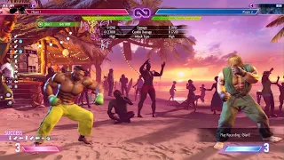 Dee Jay Hadoken Punish Combo - Street Fighter 6