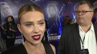 Avengers: Endgame UK Fan Event - Interview with Scarlett Johansson