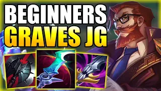 HOW TO PLAY GRAVES JUNGLE & CARRY FOR BEGINNERS IN S12! - Best Build/Runes Guide - League of Legends