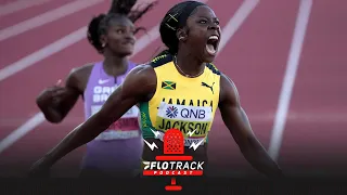 INCREDIBLE Jamaica's Shericka Jackson Runs No. 2 All-Time 200m 21.45