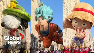 The best balloons, floats at Macy's Thanksgiving Day Parade 2023