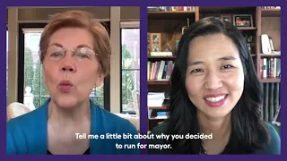 Sen. Elizabeth Warren Endorses Michelle Wu for Mayor of Boston