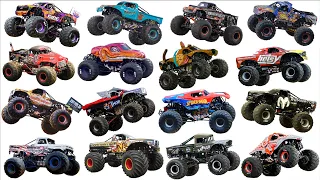 Monster Vehicles - Monster Jam, Monster Truck, Monster Cars | Kids Picture Show