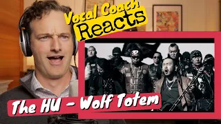 Vocal Coach REACTS - The HU Band 'Wolf Totem'