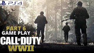 Call of Duty® WWII GAMEPLAY WALKTHROUGH - PART 6 - LIBERATION -GERMANY. PS4 SLIM.