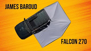 Review awning James Baroud Falcon 270 Overland