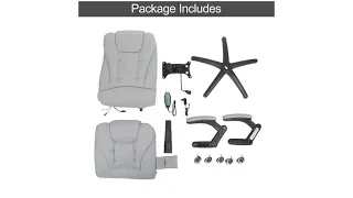 How to Assemble Hadwin's Executive Reclining Office Chair  Massage Gaming Chair  Best Budget Chair