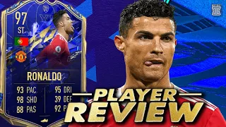 97 TOTY RONALDO PLAYER REVIEW! TEAM OF THE YEAR RONALDO - FIFA 22 ULTIMATE TEAM