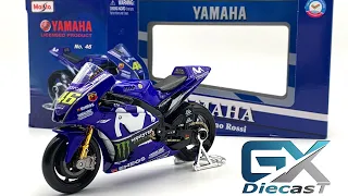 1/18 Maisto YAMAHA YZR M1 2018 GP #46 (VALENTINO ROSSI)