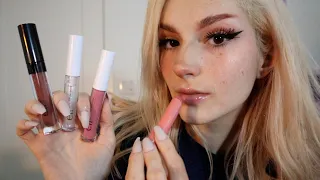 [ASMR] Ultra Tingly Lip Gloss Application & Up Close Kisses