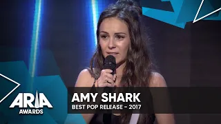 Amy Shark wins Best Pop Release | 2017 ARIA Awards