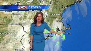 Video: Cool days head, spot showers possible