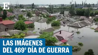 GUERRA UCRANIA | La destrucción de la presa de Nova Kajovka inunda Jersón