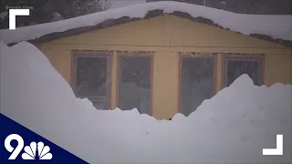 2 of the top 5 biggest snow totals from Colorado's weekend storm came from Aspen Springs