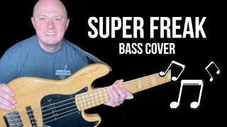Super Freak by Rick James | BASS COVER