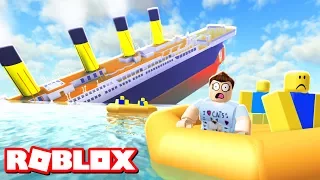 SURVIVE A SINKING SHIP IN ROBLOX